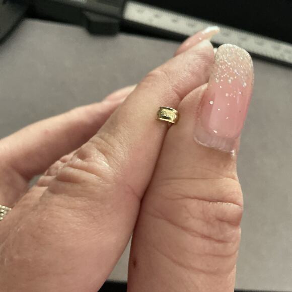 Solid 10k Gold Nugget Cross Pendant ~ NEW~ LAST ONE - Picture 11 of 12